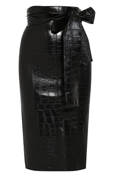 Женская юбка с поясом MSGM, арт. 2742MDD104 195802