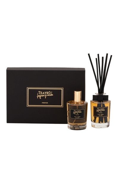 Подарочный набор pura ambra collection mini sinfonia диффузор + спрей (100+100ml) TEATRO, арт. MINISINFS-PATFU, фото 1