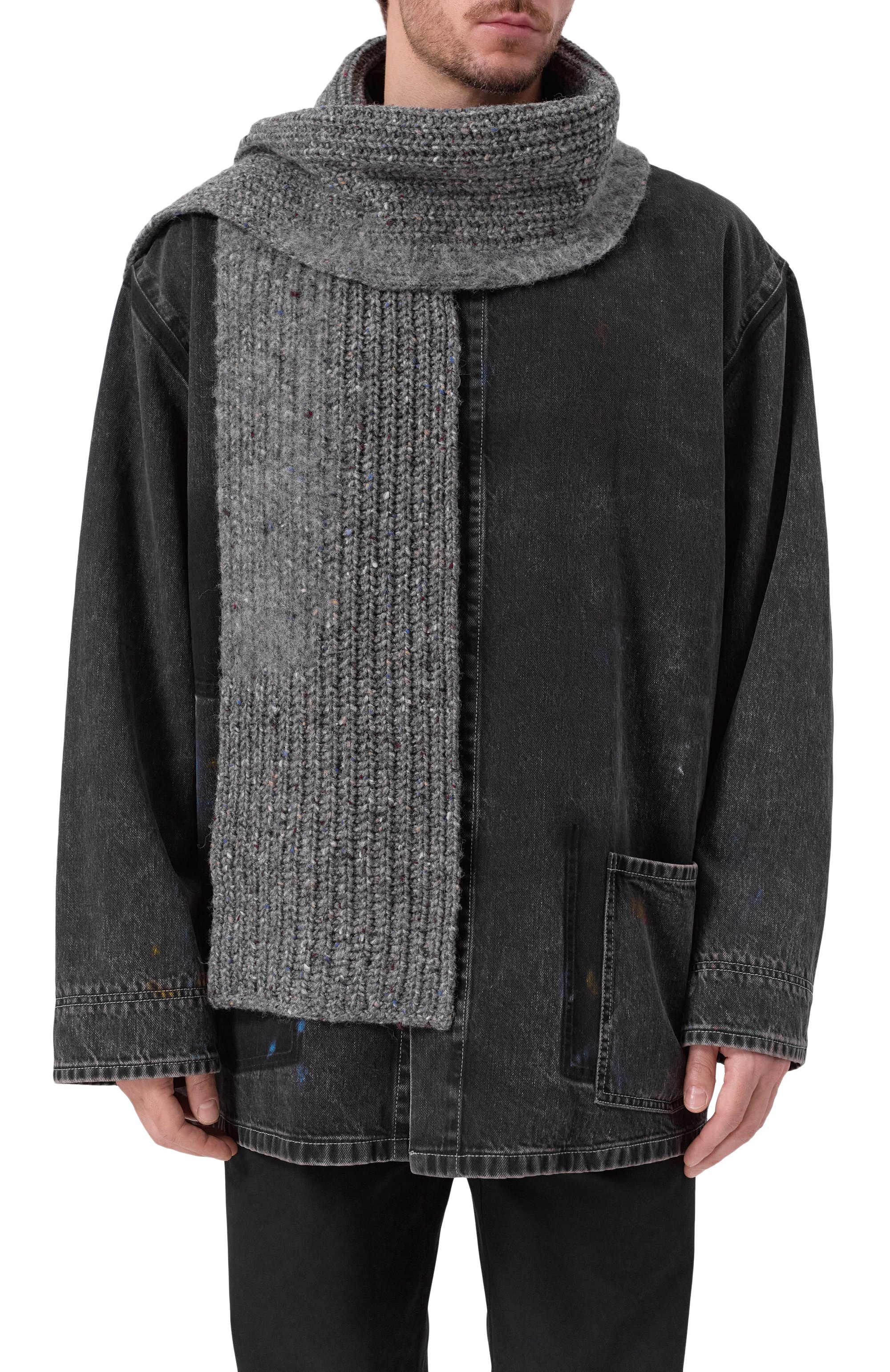 Шерстяной шарф MAISON MARGIELA, арт. S50TE0110/M13150, фото 2