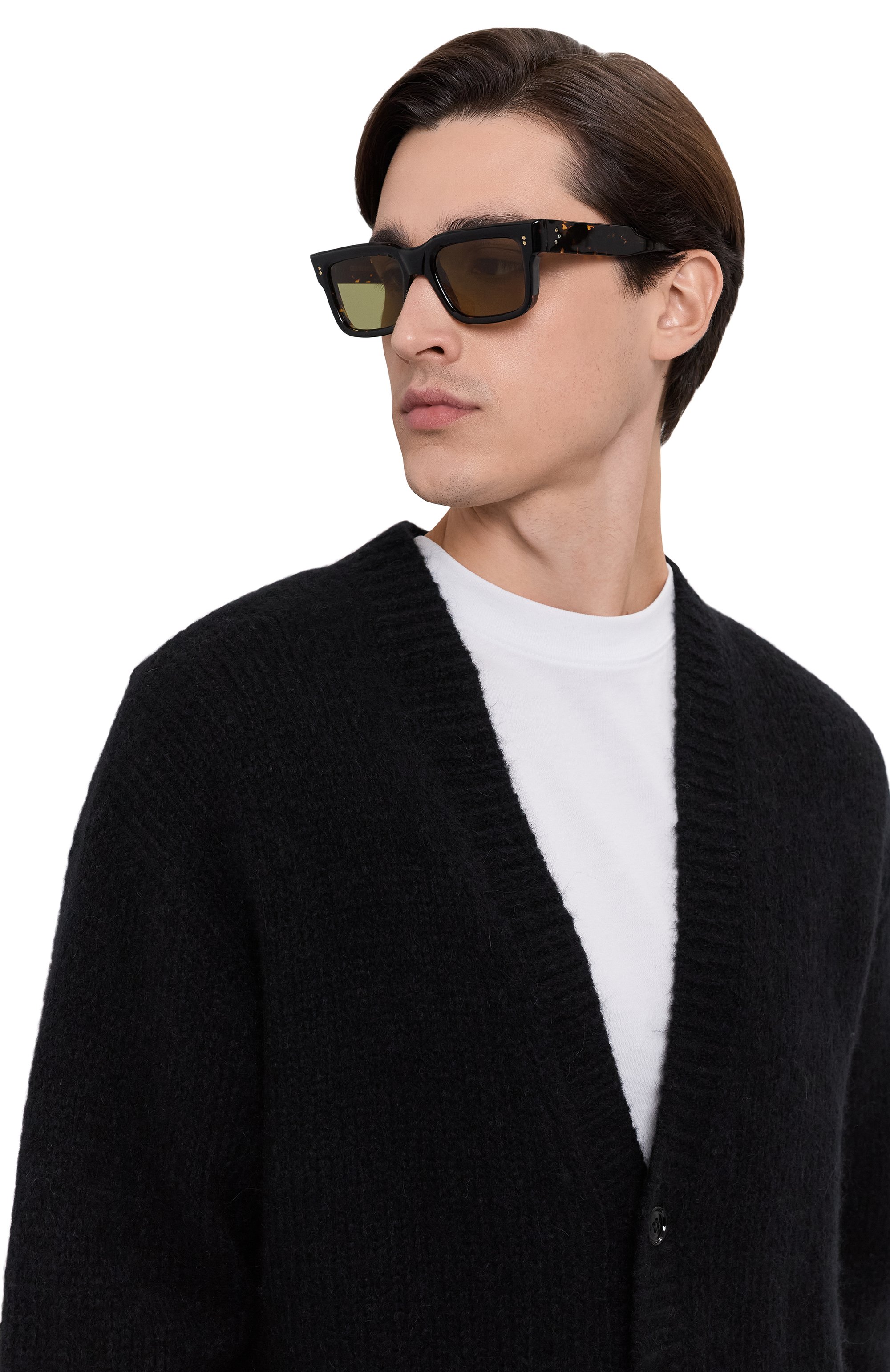 Солнцезащитные очки CUTLER AND GROSS коричневого цвета по цене 56500 руб., арт. 1403 02 BLACK 0N HAVANA, фото 2 Солнцезащитные очки CUTLER AND GROSS, арт. 1403 02 BLACK 0N HAVANA, фото 2