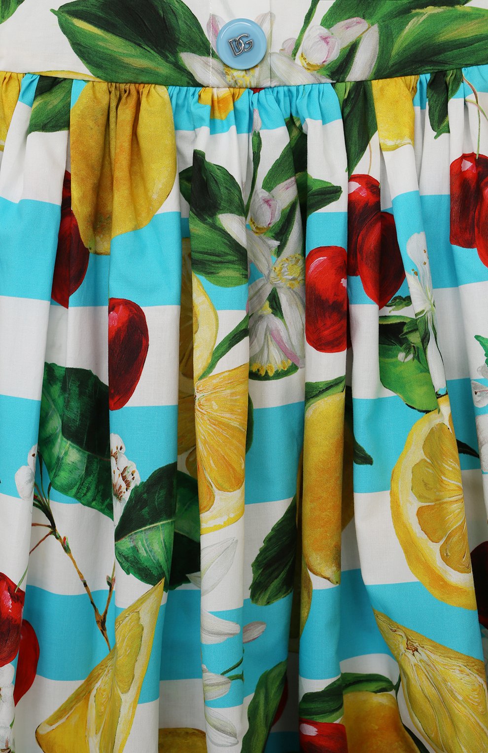 Хлопковый сарафан DOLCE & GABBANA, арт. L53DT7/G7L8Z, фото 3