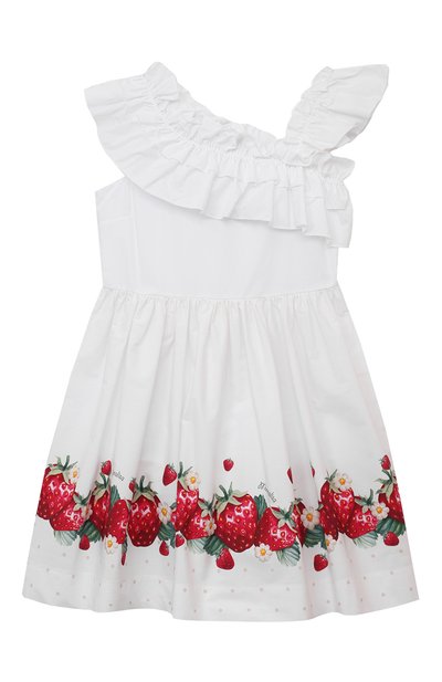 Хлопковое платье MONNALISA, арт. 11C920