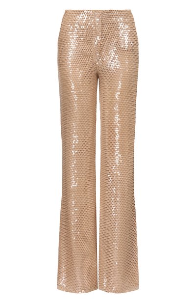 Женские брюки с отделкой пайетками ELIE SAAB, арт. P0048NR26/TUL03