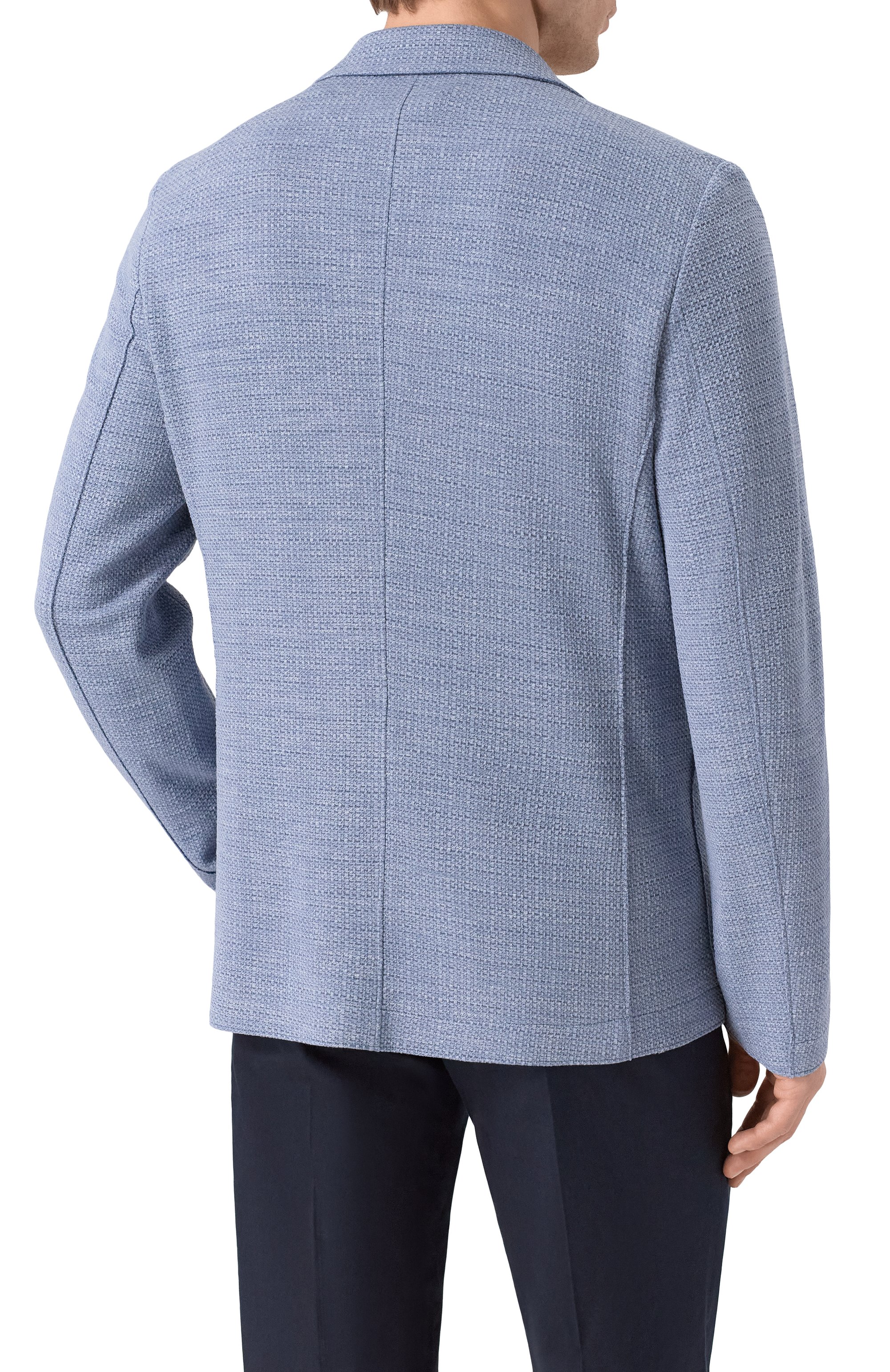 Пиджак из шерсти и шелка HARRIS WHARF LONDON, арт. CL8P22PPM/PPM, фото 4