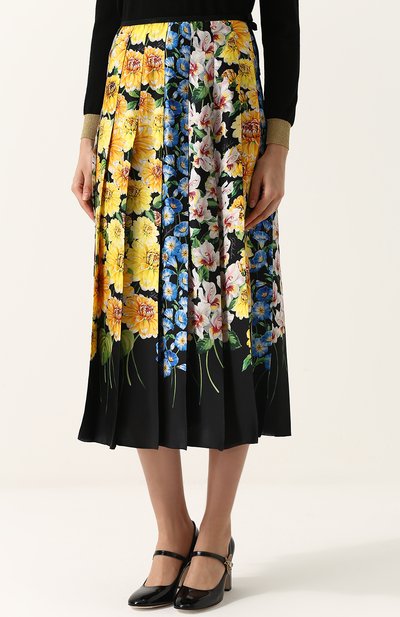 Шелковая юбка GUCCI, арт. 493600/ZJQ33, фото 3