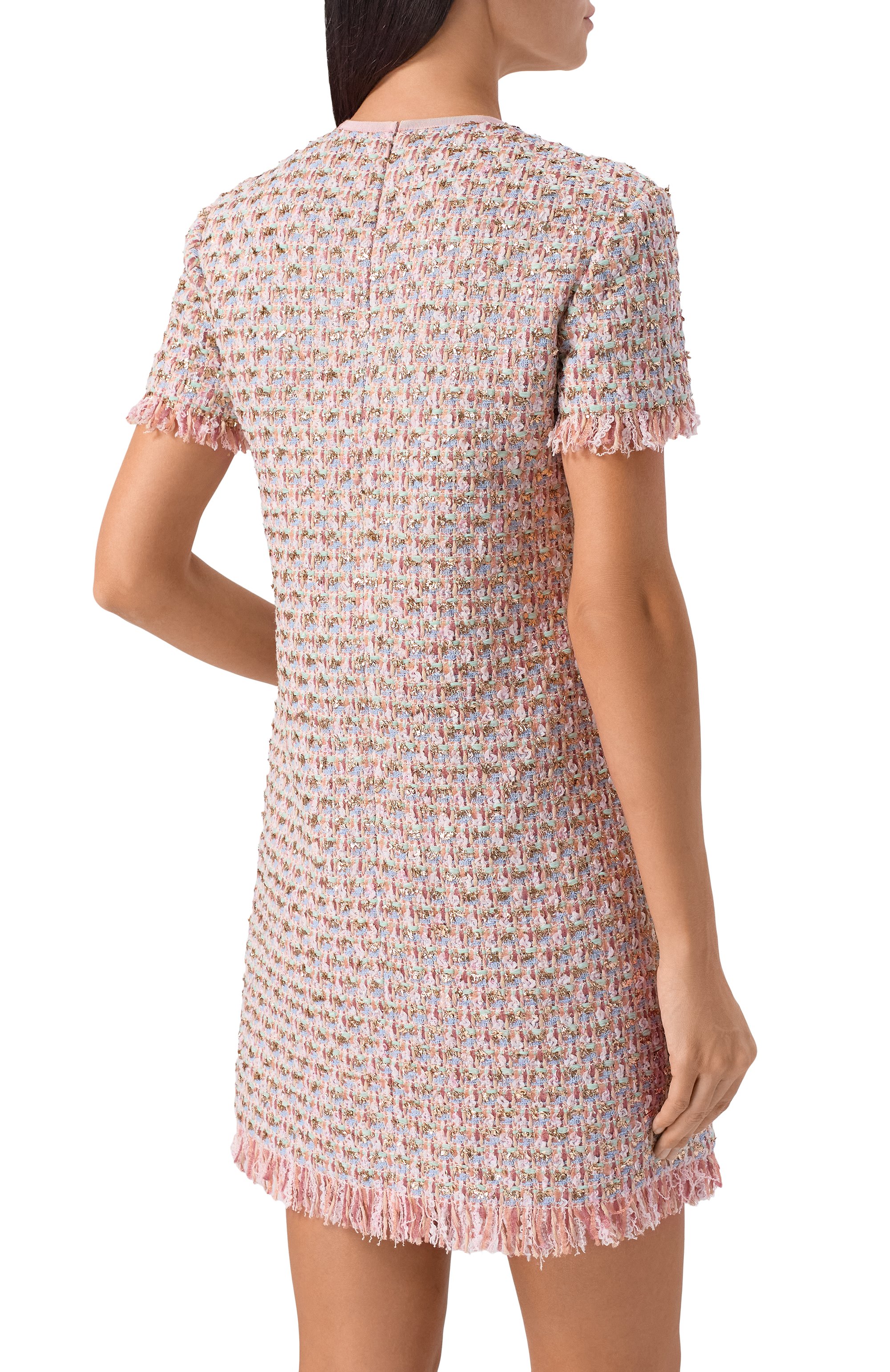 Твидовое платье VALENTINO, арт. 7B3VADW5/9E5, фото 4