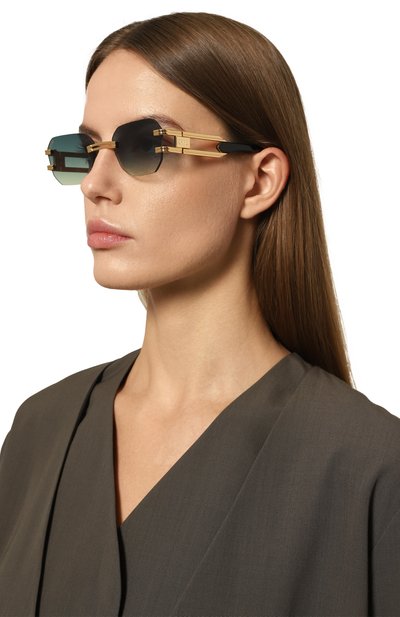 Солнцезащитные очки 9FIVE, арт. R0YALS LITE-BLACK/G0LD / BLUE YELL0W, фото 2