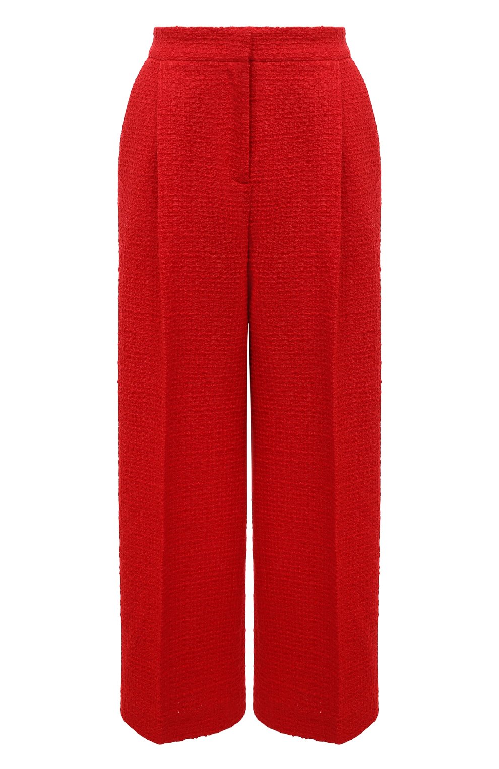 Шерстяные кюлоты AKHMADULLINA красного цвета по цене 89900 руб., арт. 1225.3B614/W209, фото 1 Шерстяные кюлоты AKHMADULLINA, арт. 1225.3B614/W209, фото 1