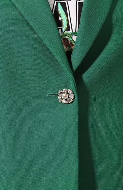 Жакет GOLDEN GOOSE DELUXE BRAND зеленого цвета по цене 67500 руб., арт. G35WP060.A2, фото 5 Жакет GOLDEN GOOSE DELUXE BRAND, арт. G35WP060.A2, фото 5