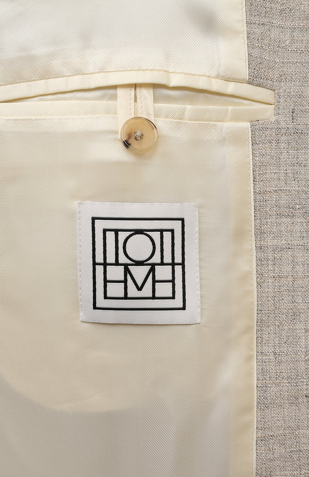 Жакет из вискозы и льна TOTEME, арт. 234-WRZ869-FB0109, фото 6