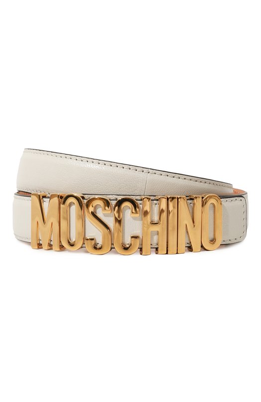 фото Кожаный ремень moschino