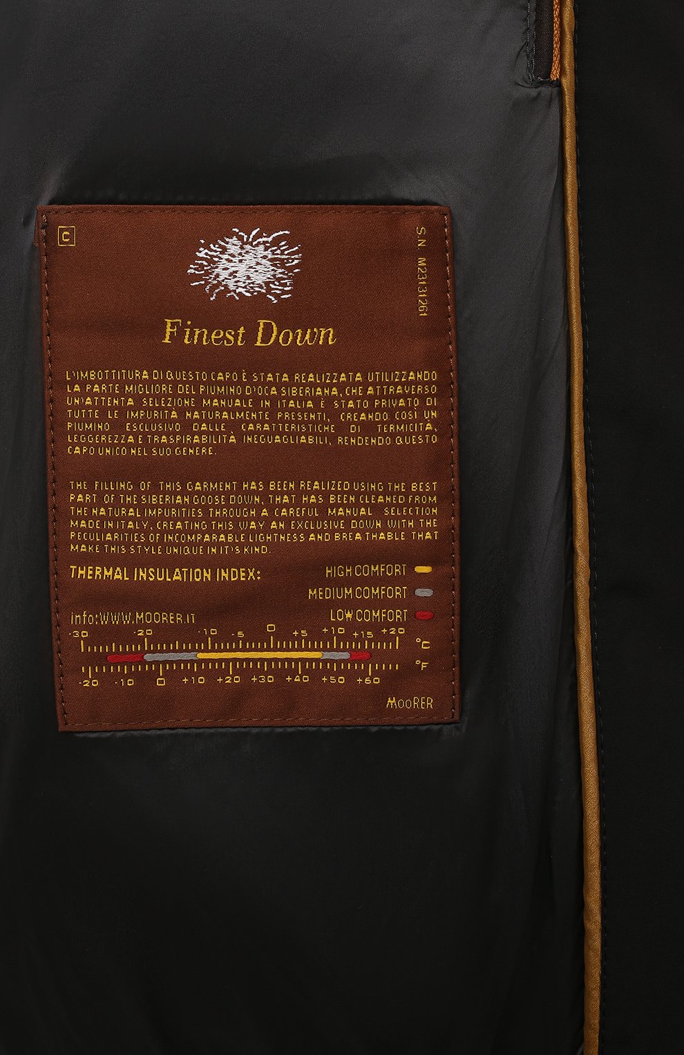 Пуховый бомбер coven-stp MOORER, арт. C0VEN/STP, фото 7