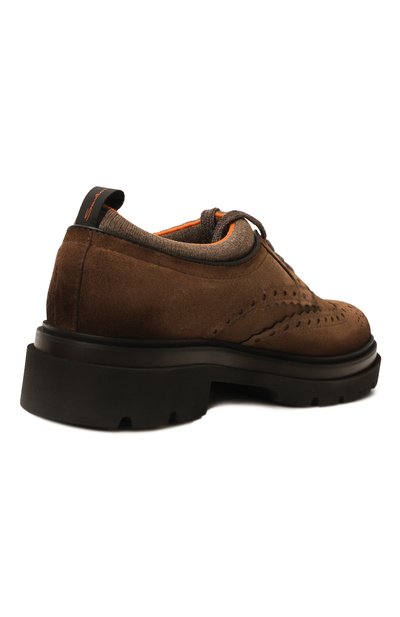 Замшевые дерби milano SANTONI, арт. MGMG18936JK4MGEX, фото 5