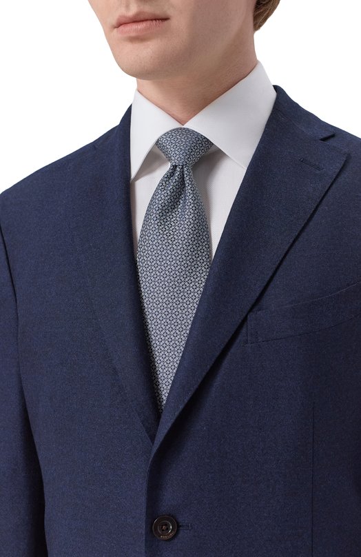 Шелковый галстук Stefano Ricci CCXL/60044 Серый  CCXL/60044 Фото 2