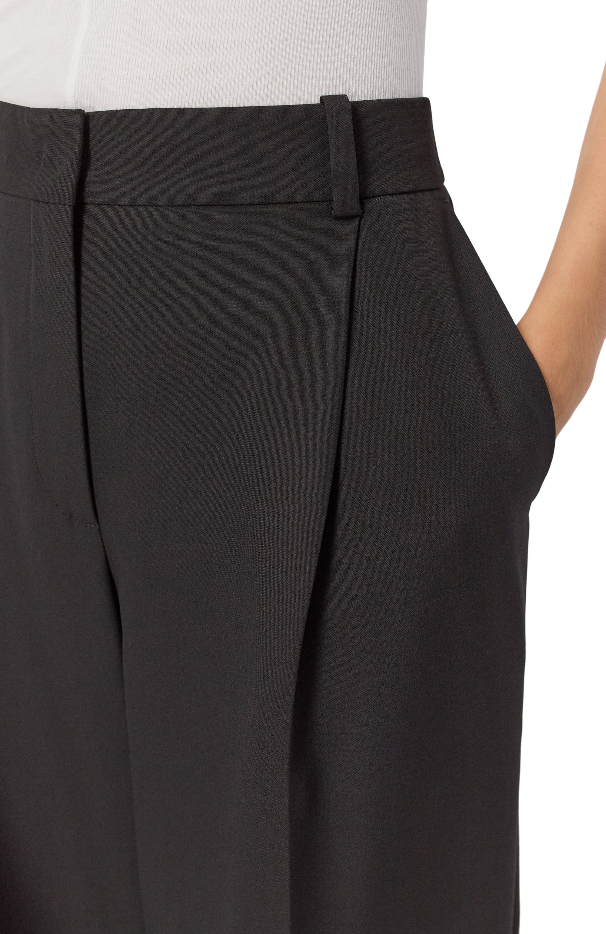 Брюки 12 STOREEZ черного цвета по цене 19000 руб., арт. 124806, фото 5 Брюки 12 STOREEZ, арт. 124806, фото 5