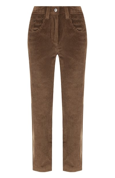 Женские вельветовые брюки BRUNELLO CUCINELLI, арт. MA107P6846