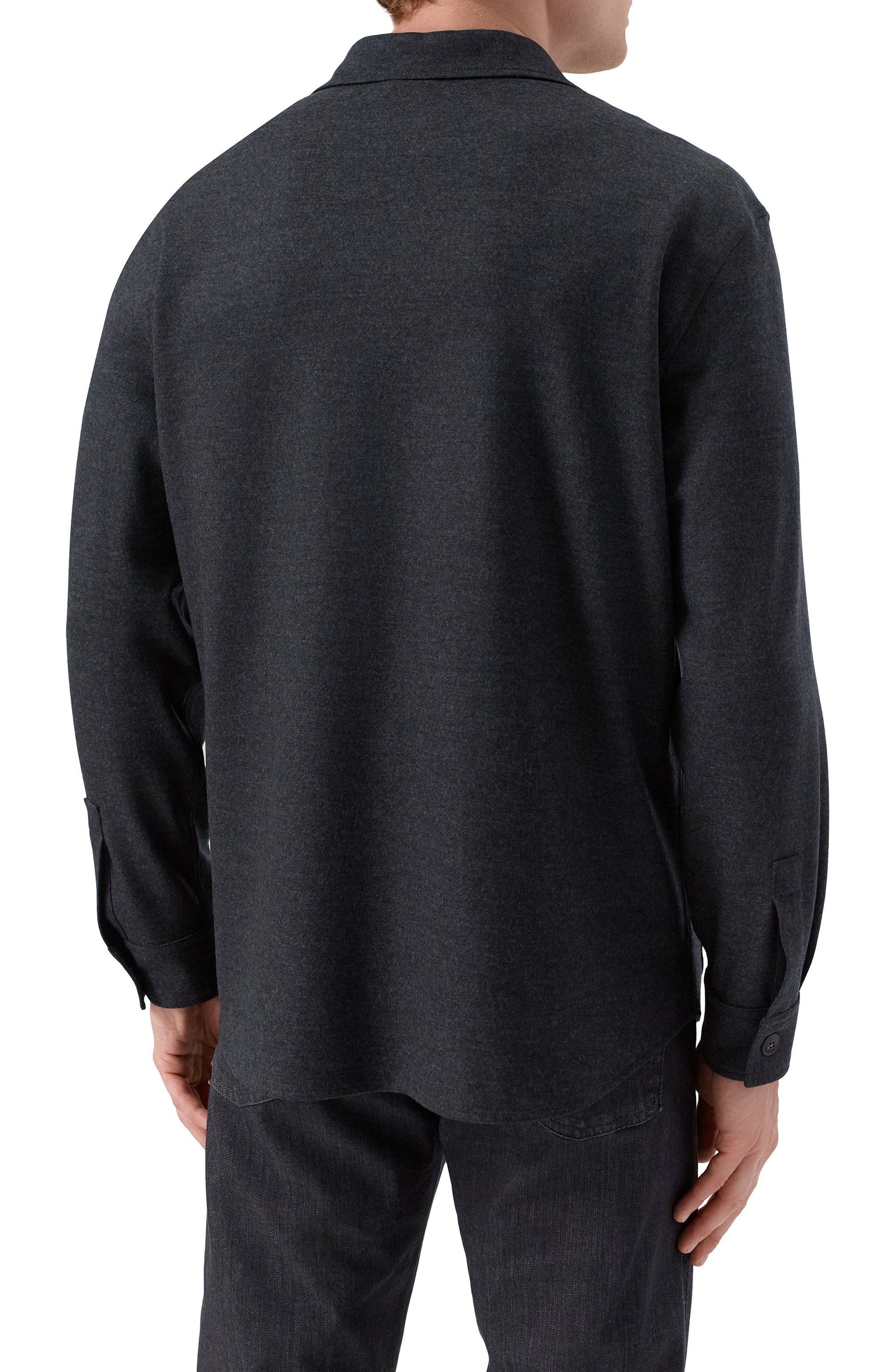 Шерстяная куртка-рубашка CANALI, арт. J31017/JJ03062, фото 4