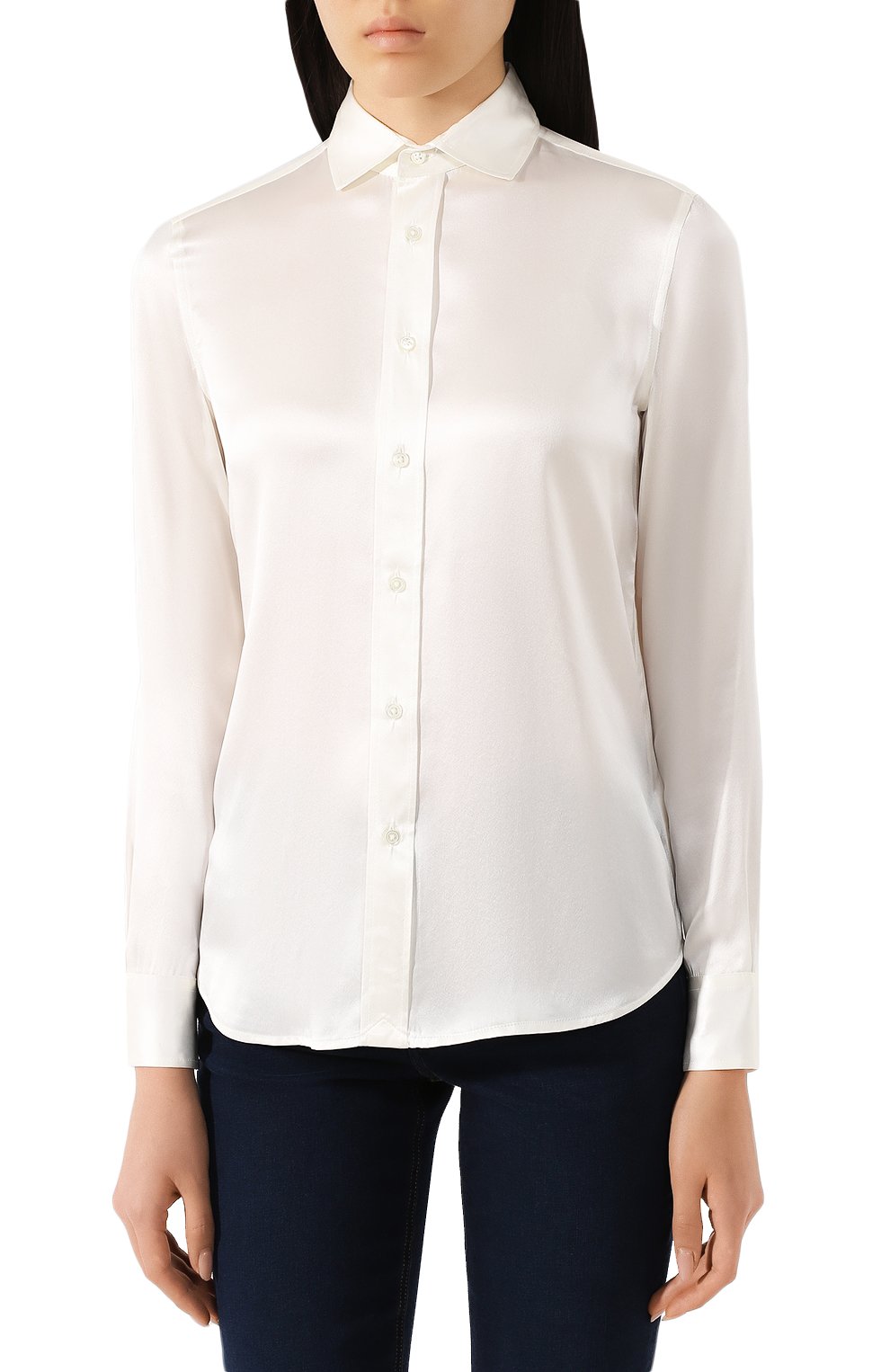 Атласная рубашка POLO RALPH LAUREN, арт. 211798122, фото 3