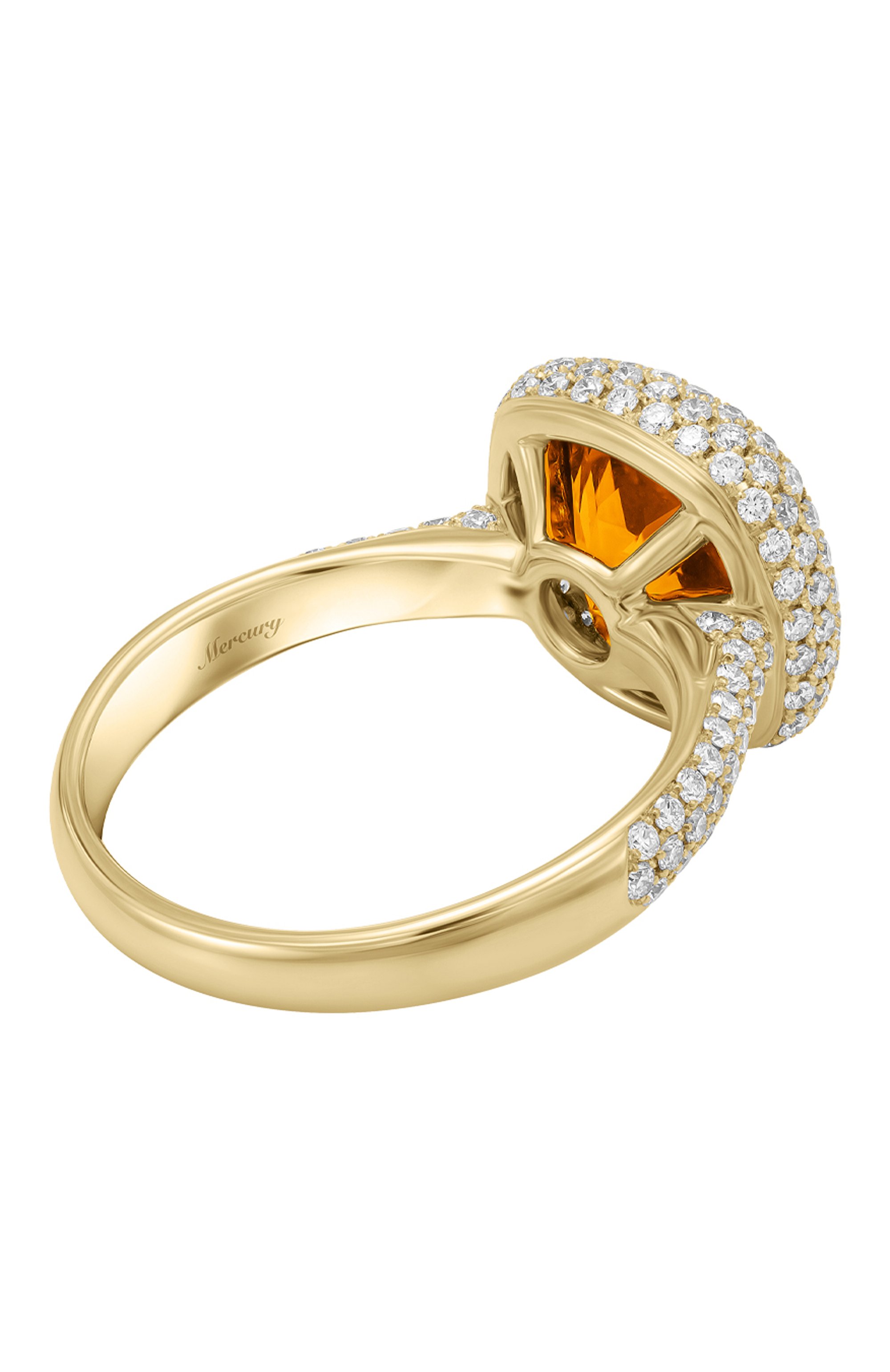 Кольцо MERCURY, арт. MR15245/YG/CITR, фото 4