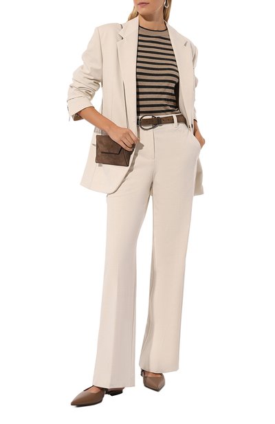 Футболка из кашемира и шелка BRUNELLO CUCINELLI, арт. M41841600P, фото 2