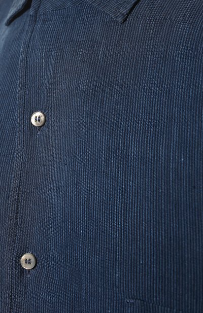 Льняная рубашка LORO PIANA, арт. FAM1826, фото 5