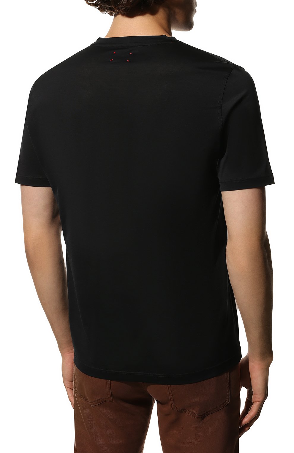 Хлопковая футболка KITON, арт. UK1165, фото 4