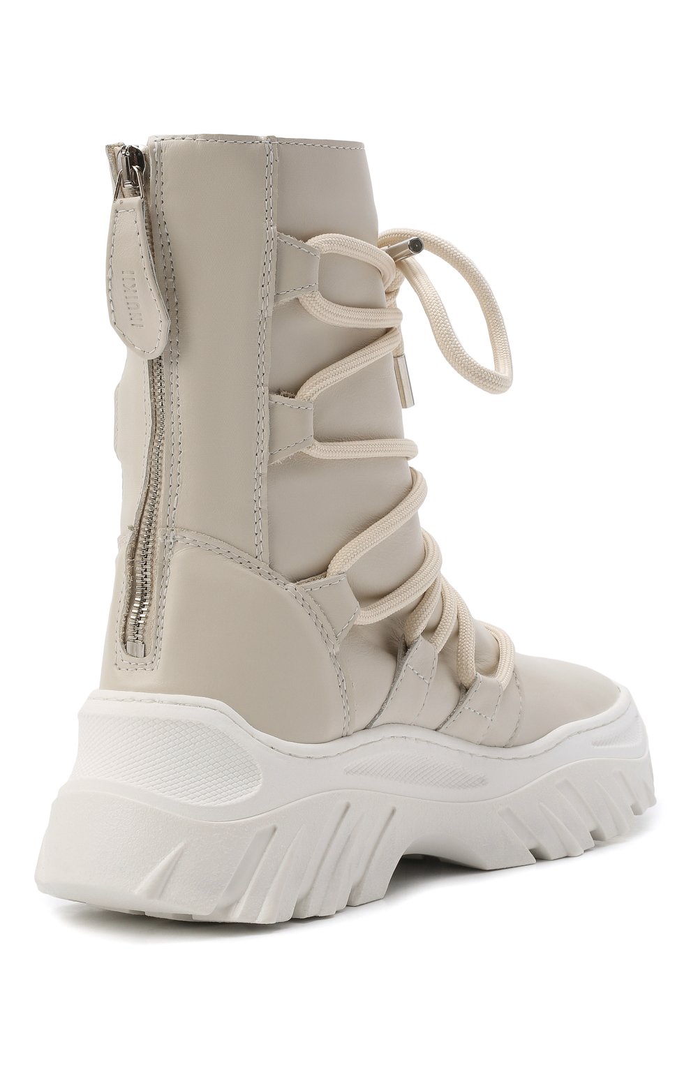 Кожаные ботинки trekking INUIKII белого цвета по цене 47550 руб., арт. 70107-110, фото 5 Кожаные ботинки trekking INUIKII, арт. 70107-110, фото 5