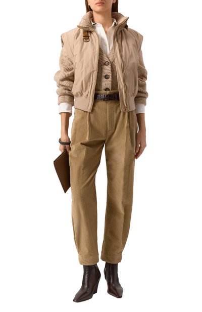 Вельветовые брюки BRUNELLO CUCINELLI, арт. MA180P8797, фото 2