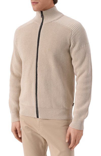 Хлопковый кардиган BOSS ORANGE, арт. 50531511, фо�то 3