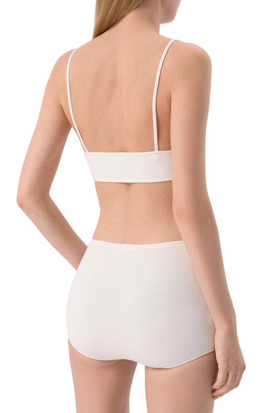 Топ из вискозы Giambattista Valli 25SSSVCM0MT1/16VIP Белый  25SSSVCM0MT1/16VIP Фото 4