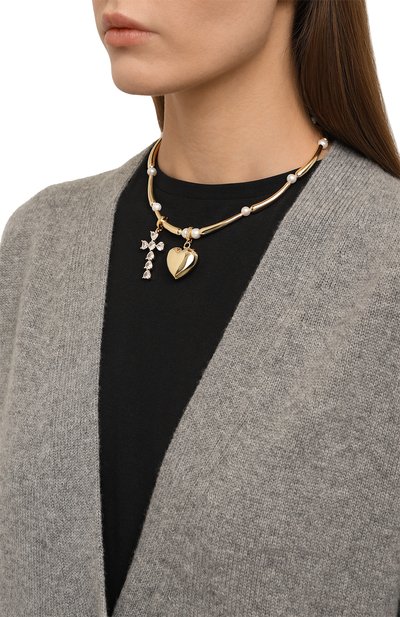 Колье BLUEJAY золотого цвета по цене 19800 руб., арт. BJ-BBH, фото 2 Колье BLUEJAY, арт. BJ-BBH, фото 2