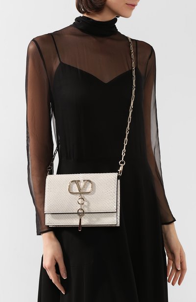 Сумка vlogo из кожи питона VALENTINO, арт. SW0B0E61/DUX/PBIV, фото 5
