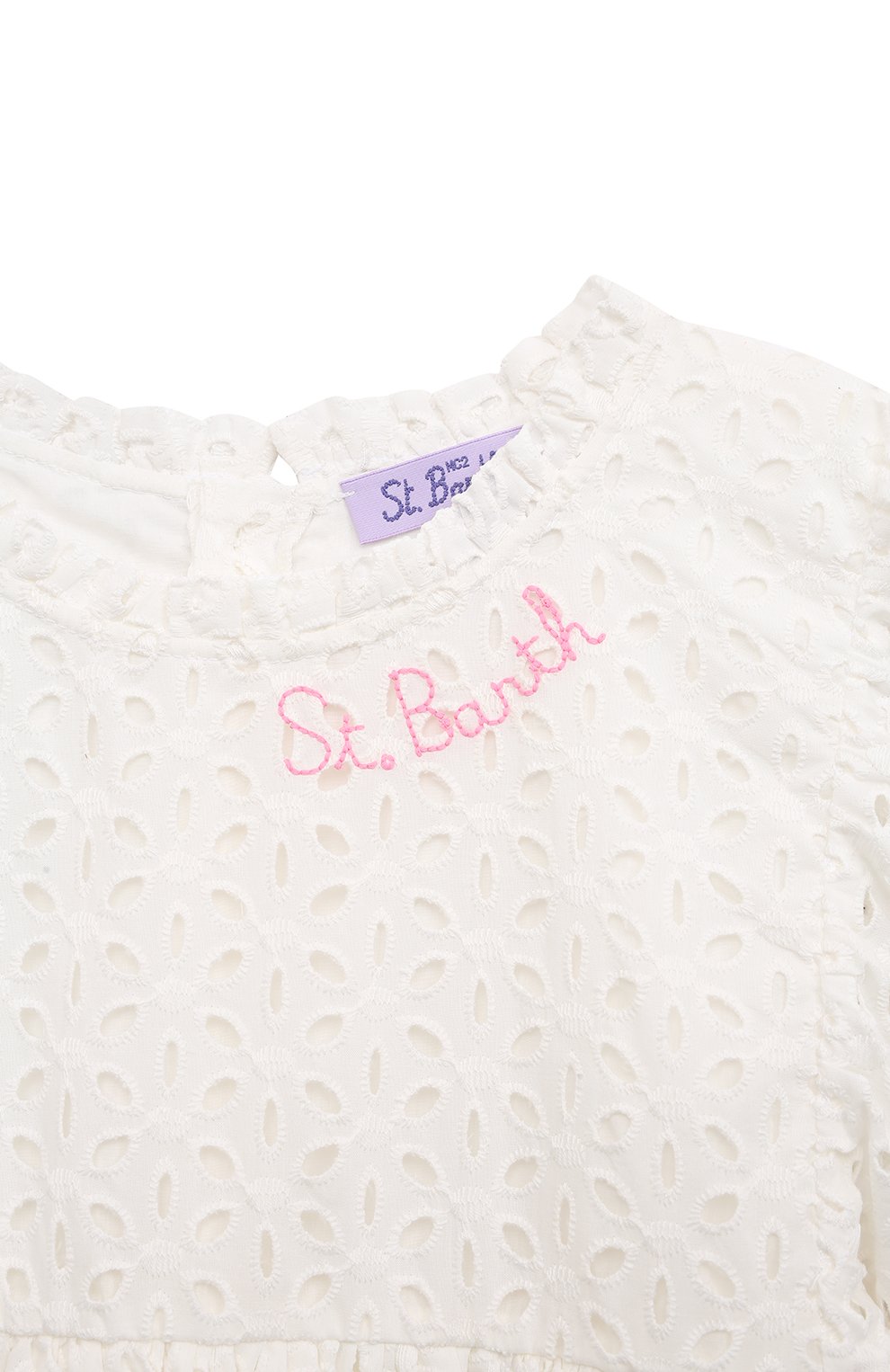 Хлопковое платье MC2 SAINT BARTH, арт. STBK/R0XANE/05158D, фото 3