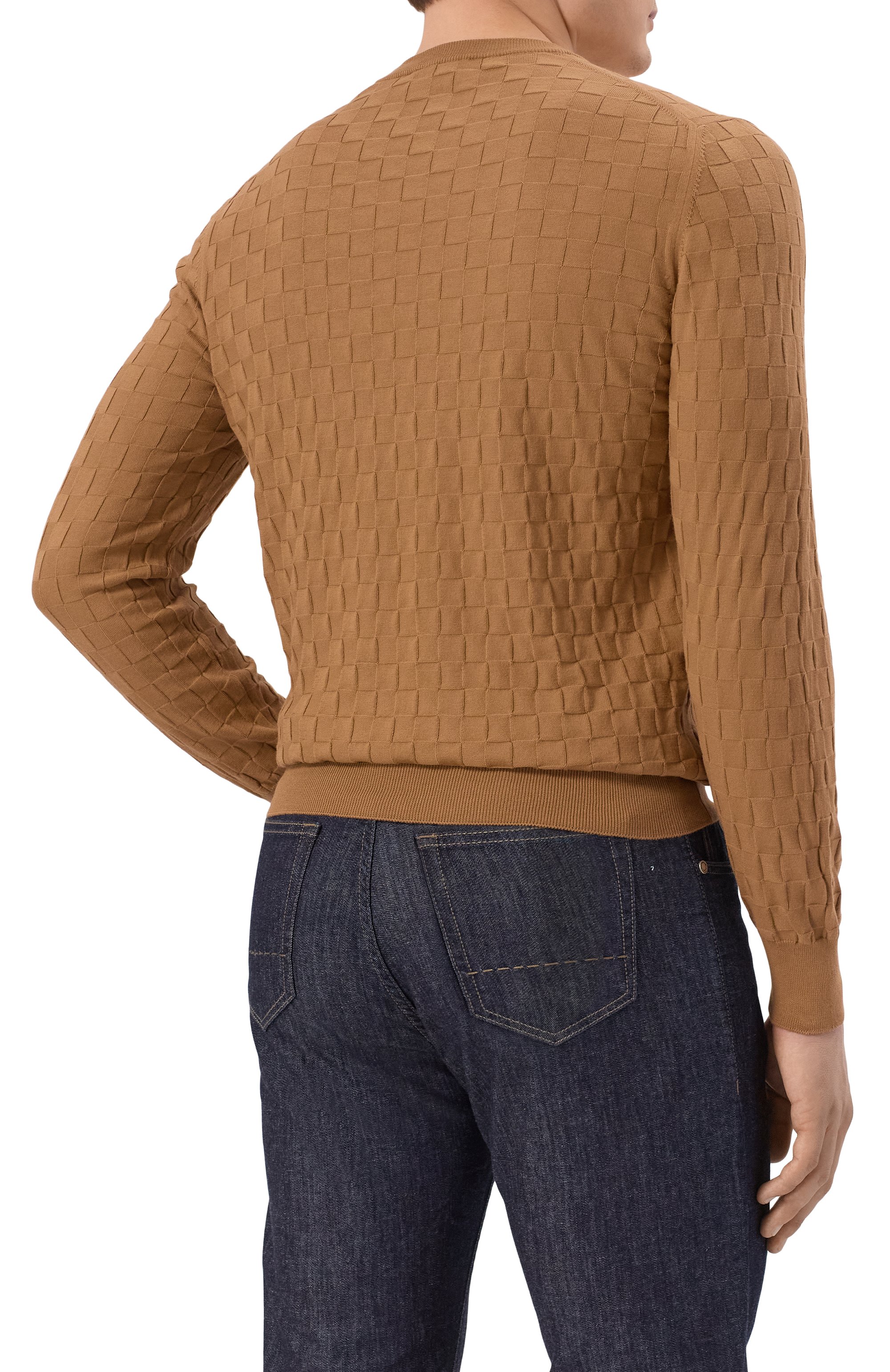 Хлопковый джемпер GRAN SASSO, арт. 57109/18040, фото 4