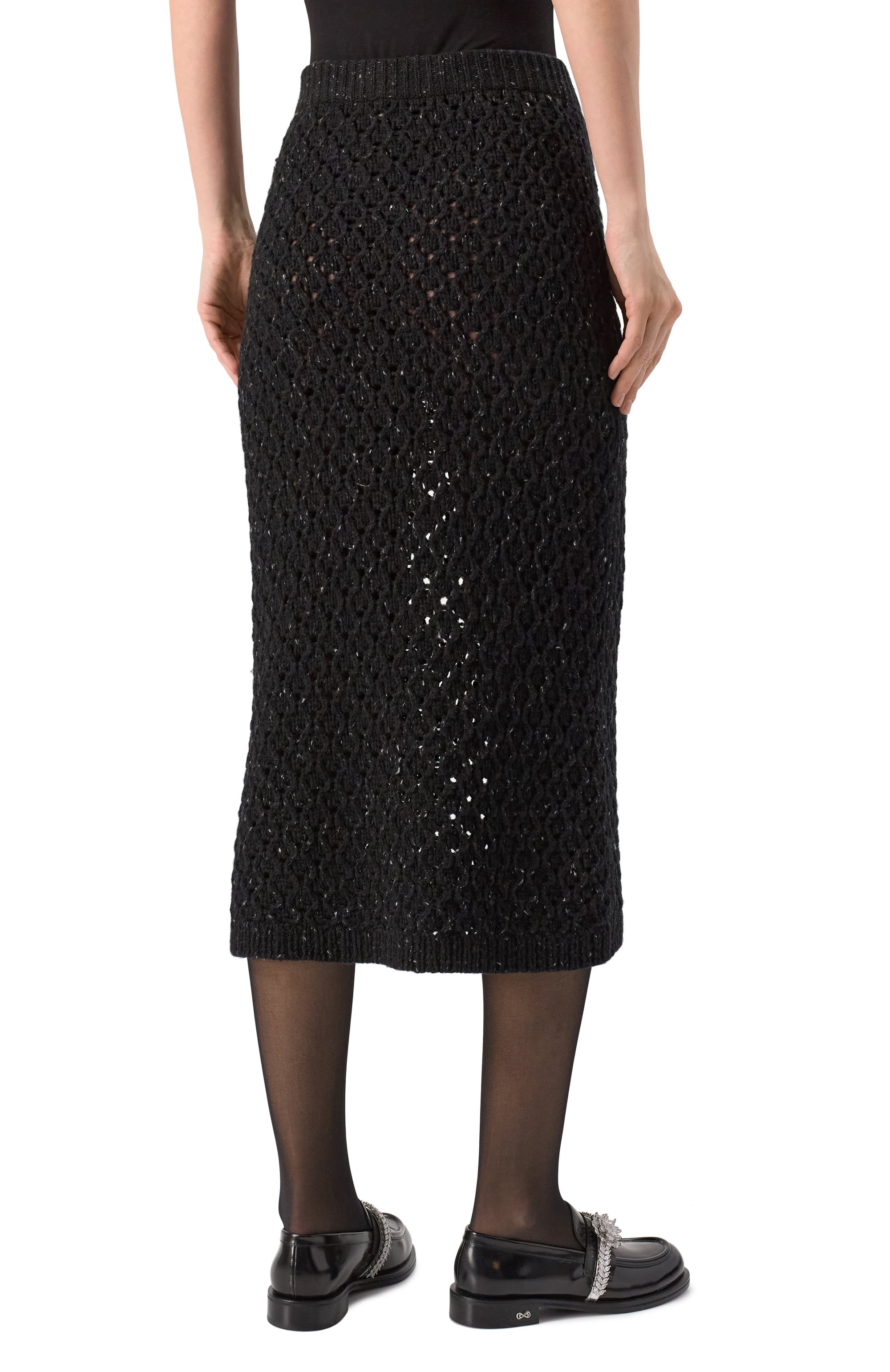 Юбка из шерсти и кашемира VIKA GAZINSKAYA, арт. SS25-2301, фото 4