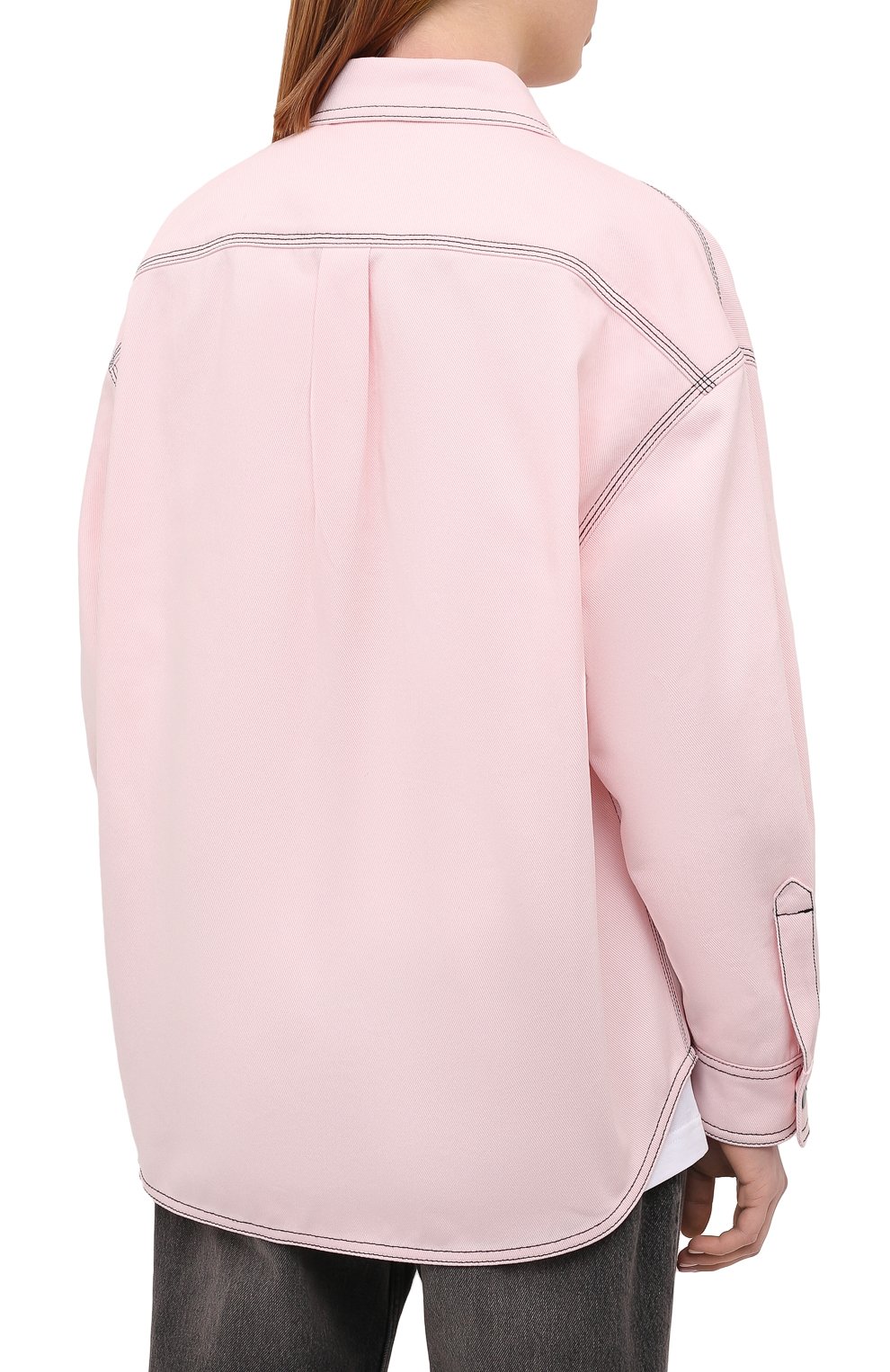 Джинсовая рубашка PHILOSOPHY DI LORENZO SERAFINI, арт. A0507/2124, фото 4