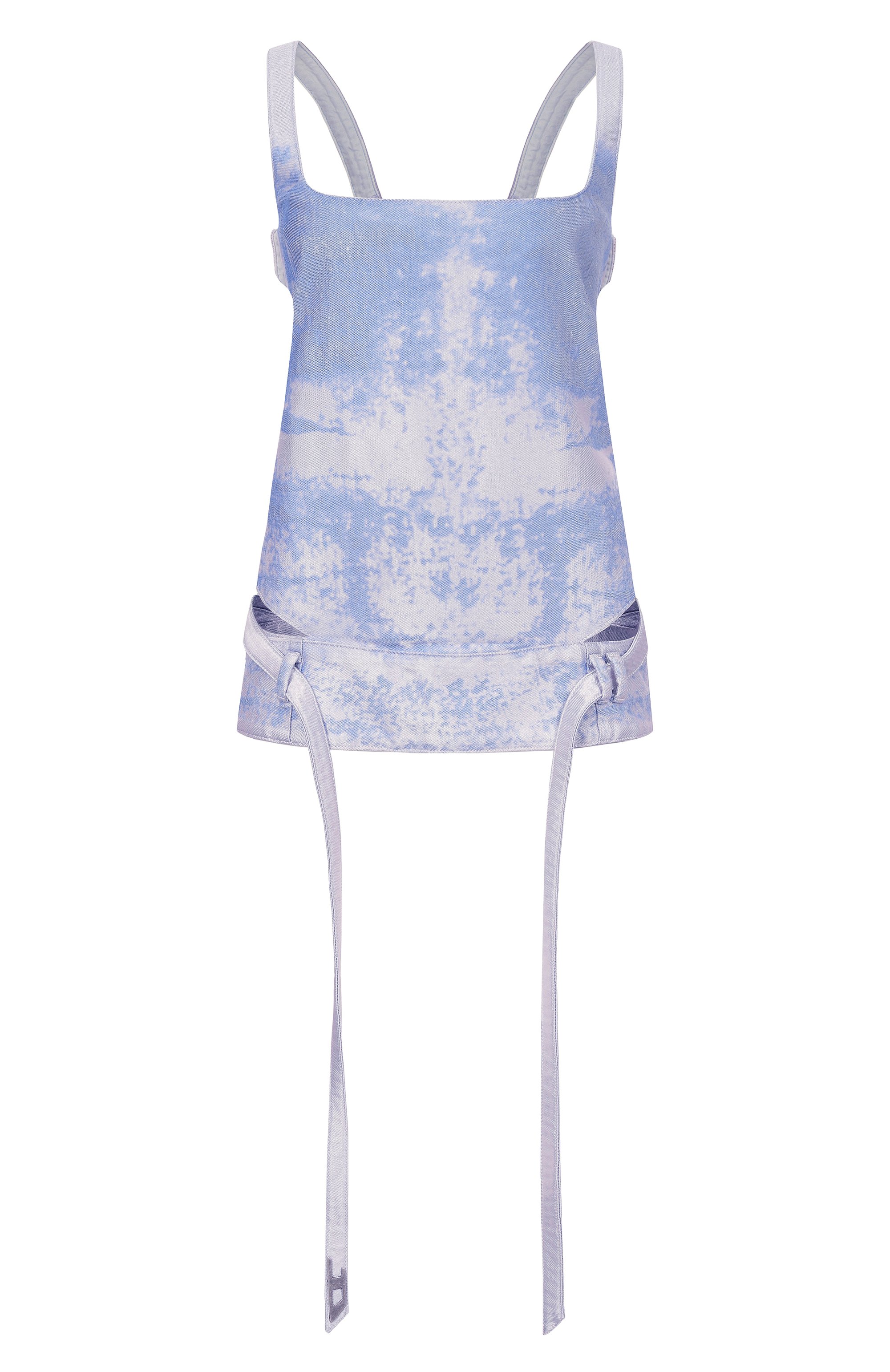 Джинсовый топ de-sayra DIESEL голубого цвета по цене 69400 руб., арт. A22853/0EFDK, фото 1 Джинсовый топ de-sayra DIESEL, арт. A22853/0EFDK, фото 1