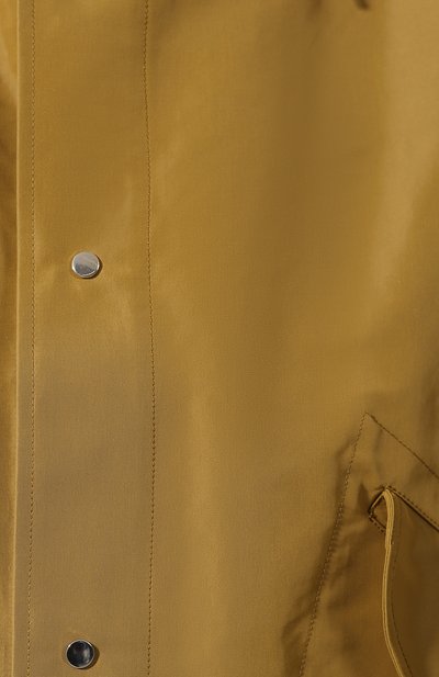 Плащ с капюшоном GOLDEN GOOSE DELUXE BRAND хаки цвета по цене 124000 руб., арт. G34WP095.A1, фото 5 Плащ с капюшоном GOLDEN GOOSE DELUXE BRAND, арт. G34WP095.A1, фото 5