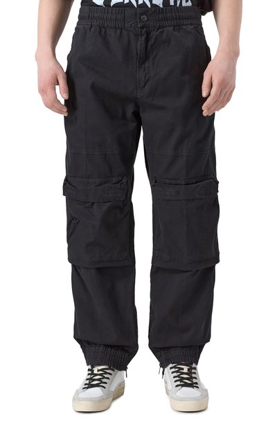 Хлопковые брюки-карго DIESEL, арт. A14761/0NJBP, фото 3