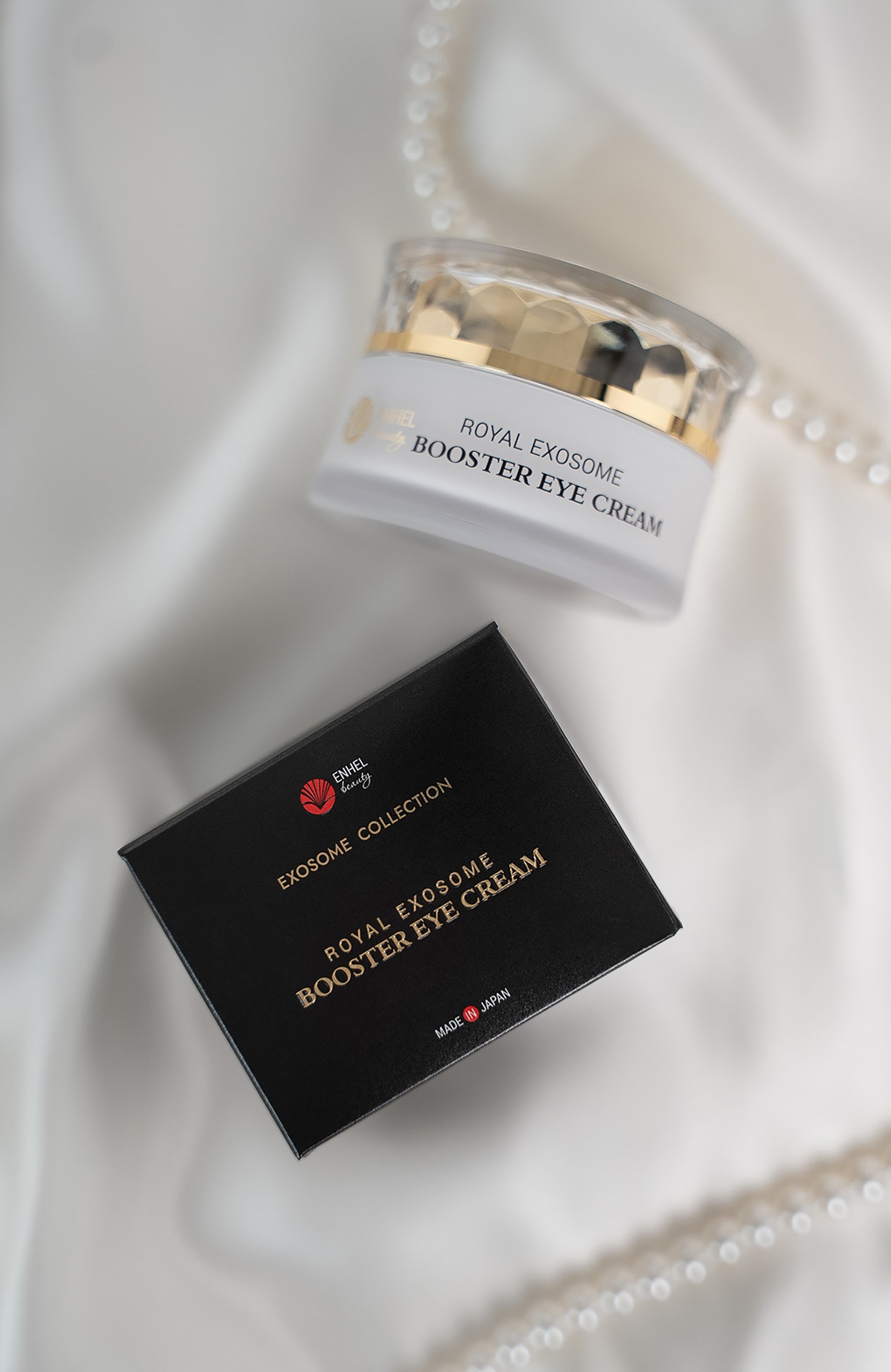 Крем для кожи вокруг глаз с экзосомами eye booster (30g) ENHEL BEAUTY бесцветного цвета по цене 16200 руб., арт. 4589449701717, фото 5 Крем для кожи вокруг глаз с экзосомами eye booster (30g) ENHEL BEAUTY, арт. 4589449701717, фото 5