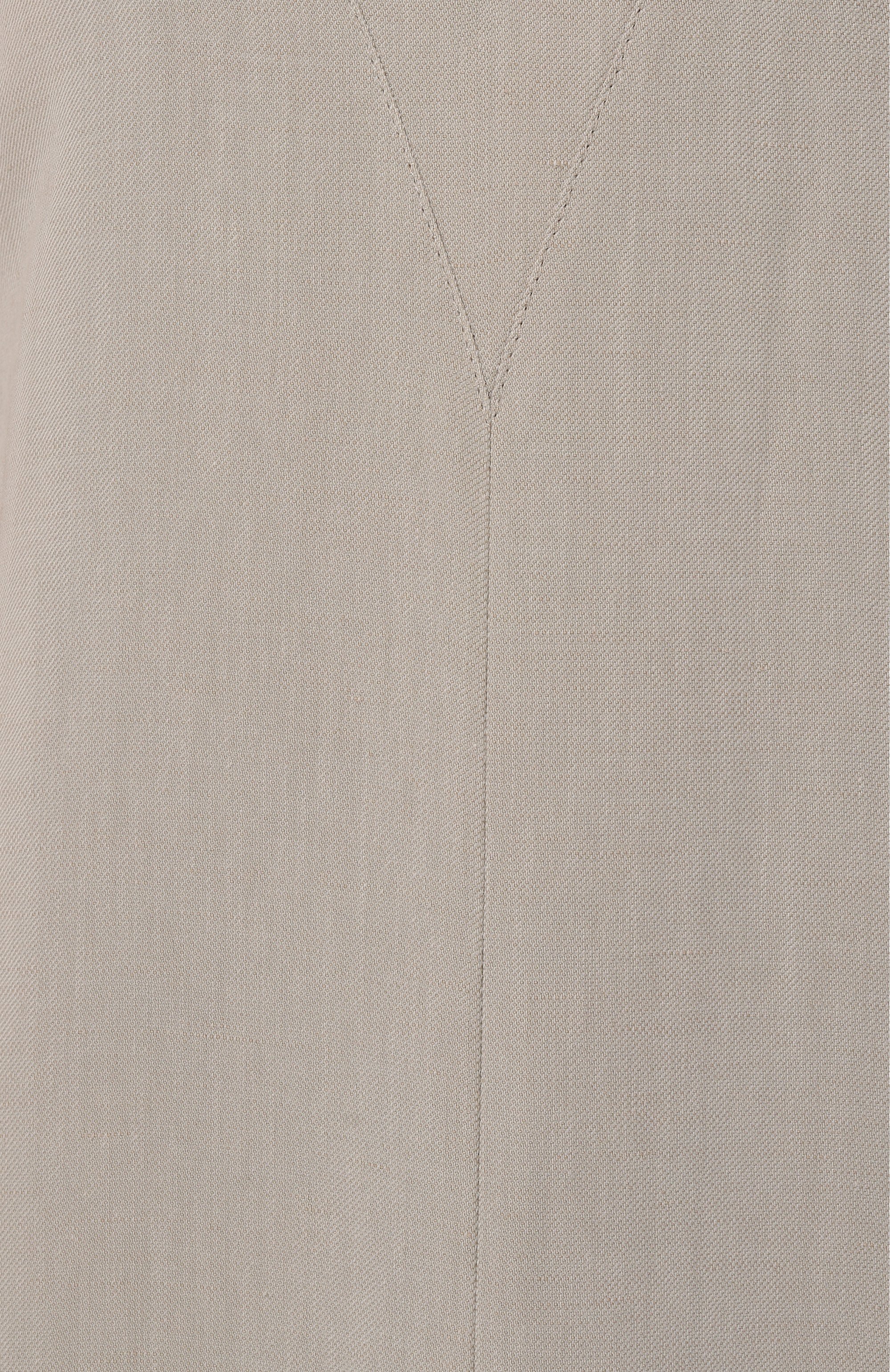 Платье из вискозы и льна BRUNELLO CUCINELLI, арт. MH126A4812, фото 5