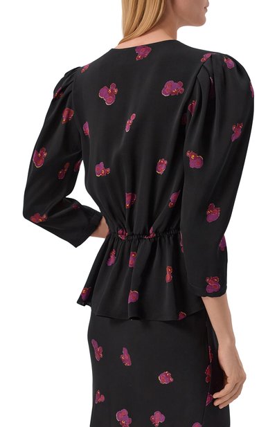 Костюм из вискозы ELLYME черного цвета по цене 44900 руб., арт. 00394, фото 4 Костюм из вискозы ELLYME, арт. 00394, фото 4