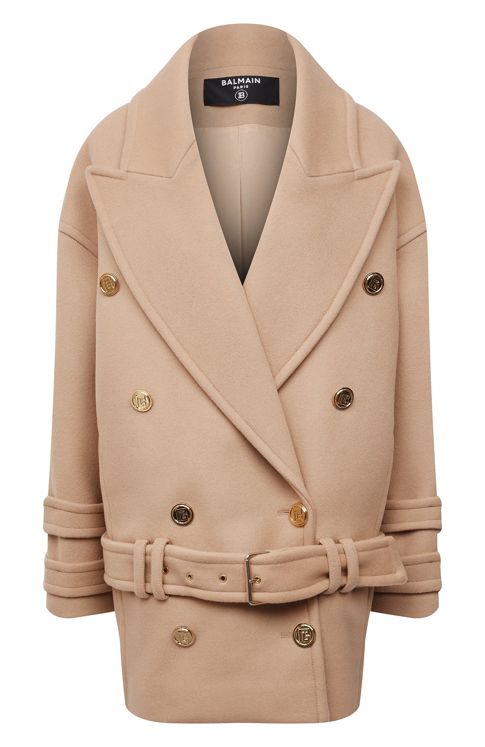 Шерст яное пальто BALMAIN, арт. WF1UA005/W006, фото 1