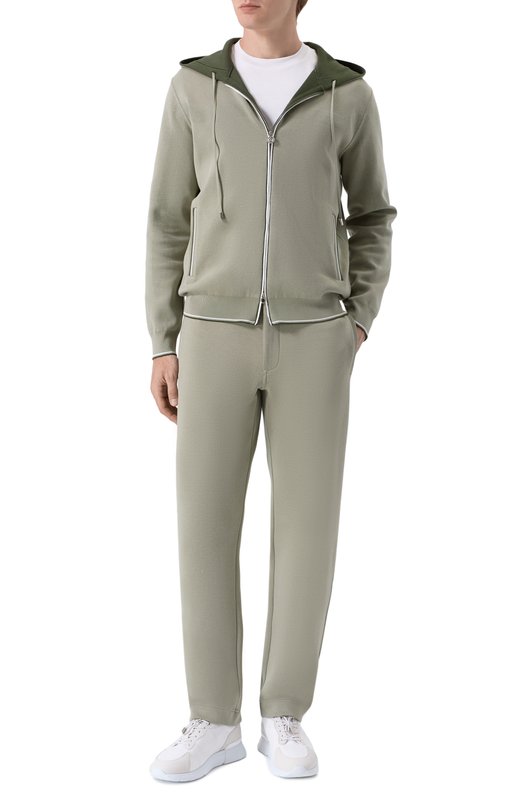 Текстильные кроссовки Stefano Ricci UV098G5293/TSWY Белый  UV098G5293/TSWY Фото 3