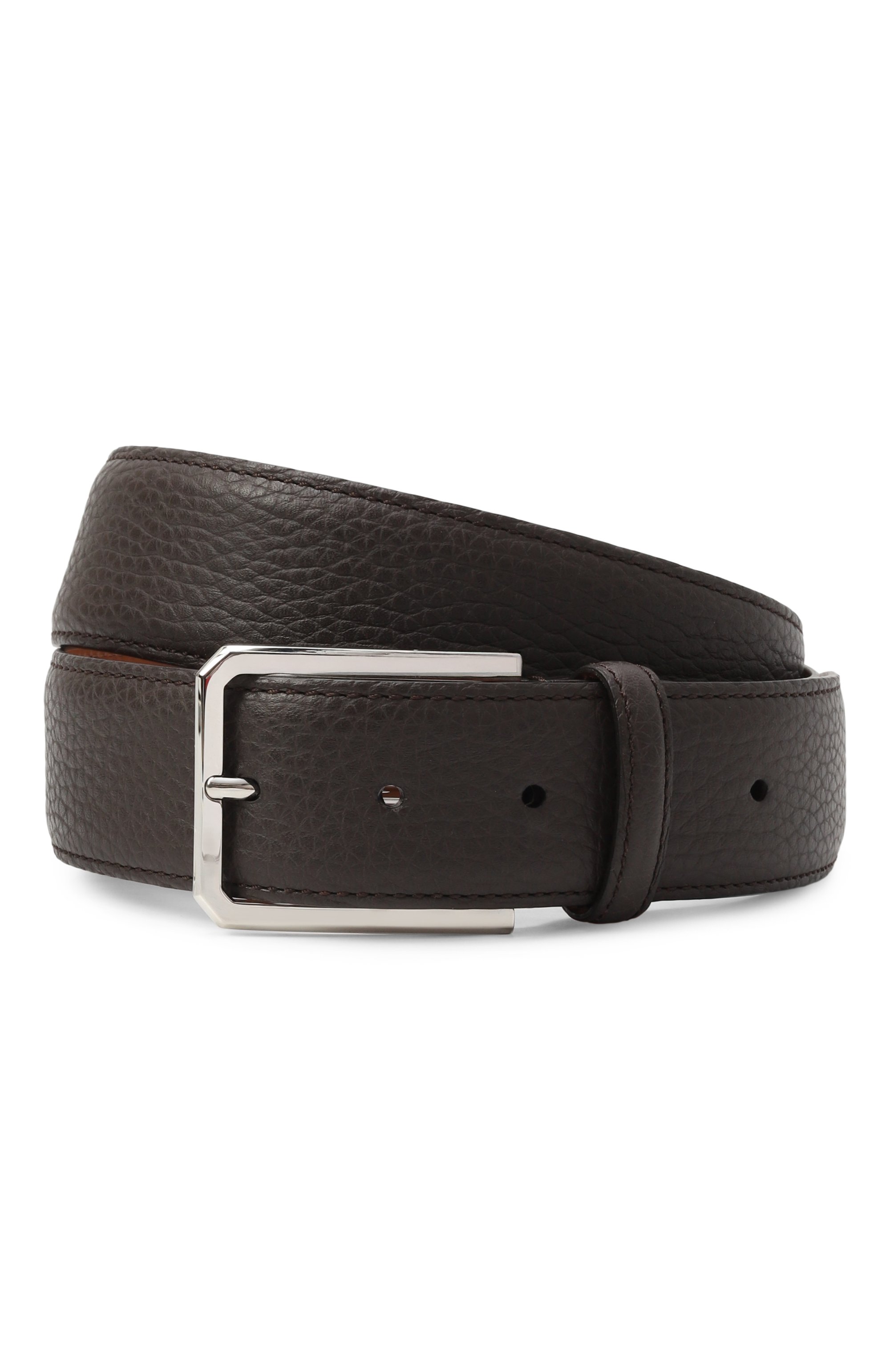 Кожаный ремень SANTONI, арт. CM40VC003C07EMIA, фото 1