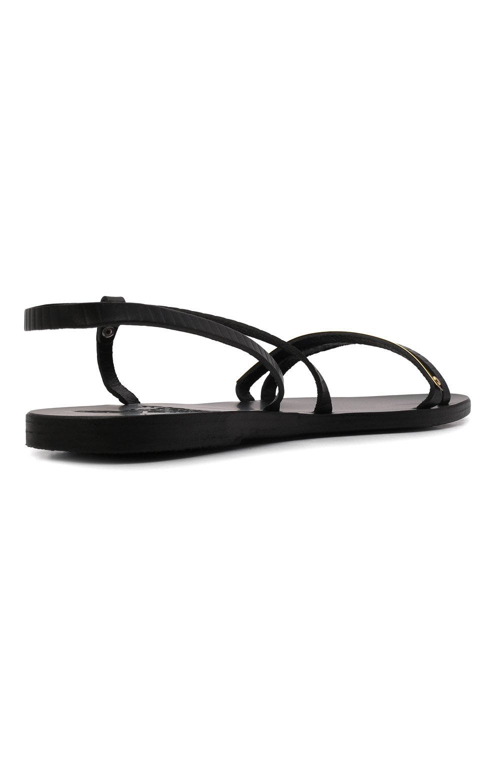 Кожаные сандалии ANCIENT GREEK SANDALS, арт. G0UDI/BLACK, фото 5
