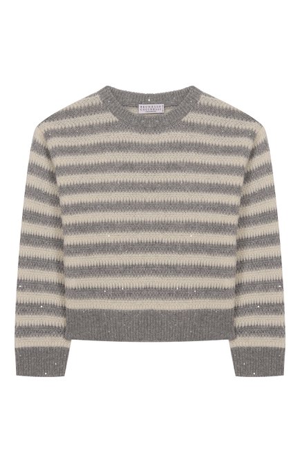 Свитер из кашемира и шерсти BRUNELLO CUCINELLI, арт. BBMM76900A