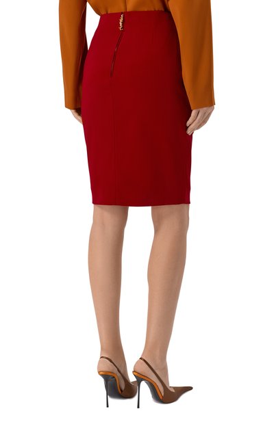 Юбка из вискозы SAINT LAURENT, арт. 852654/Y5J19, фото 4