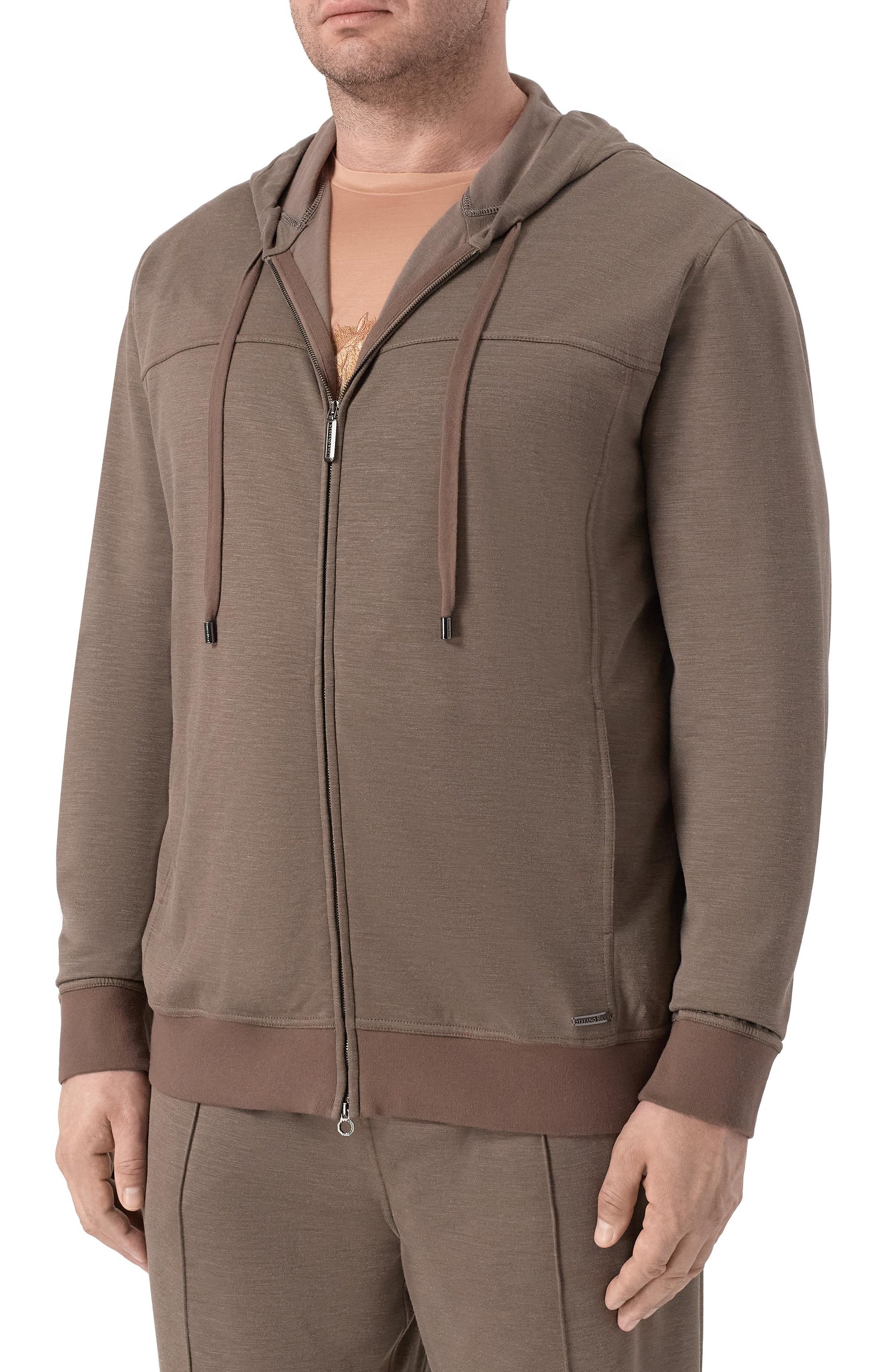 Толстовка из хлопка и шелка STEFANO RICCI, арт. K919072FCR/T26206_001, фото 3