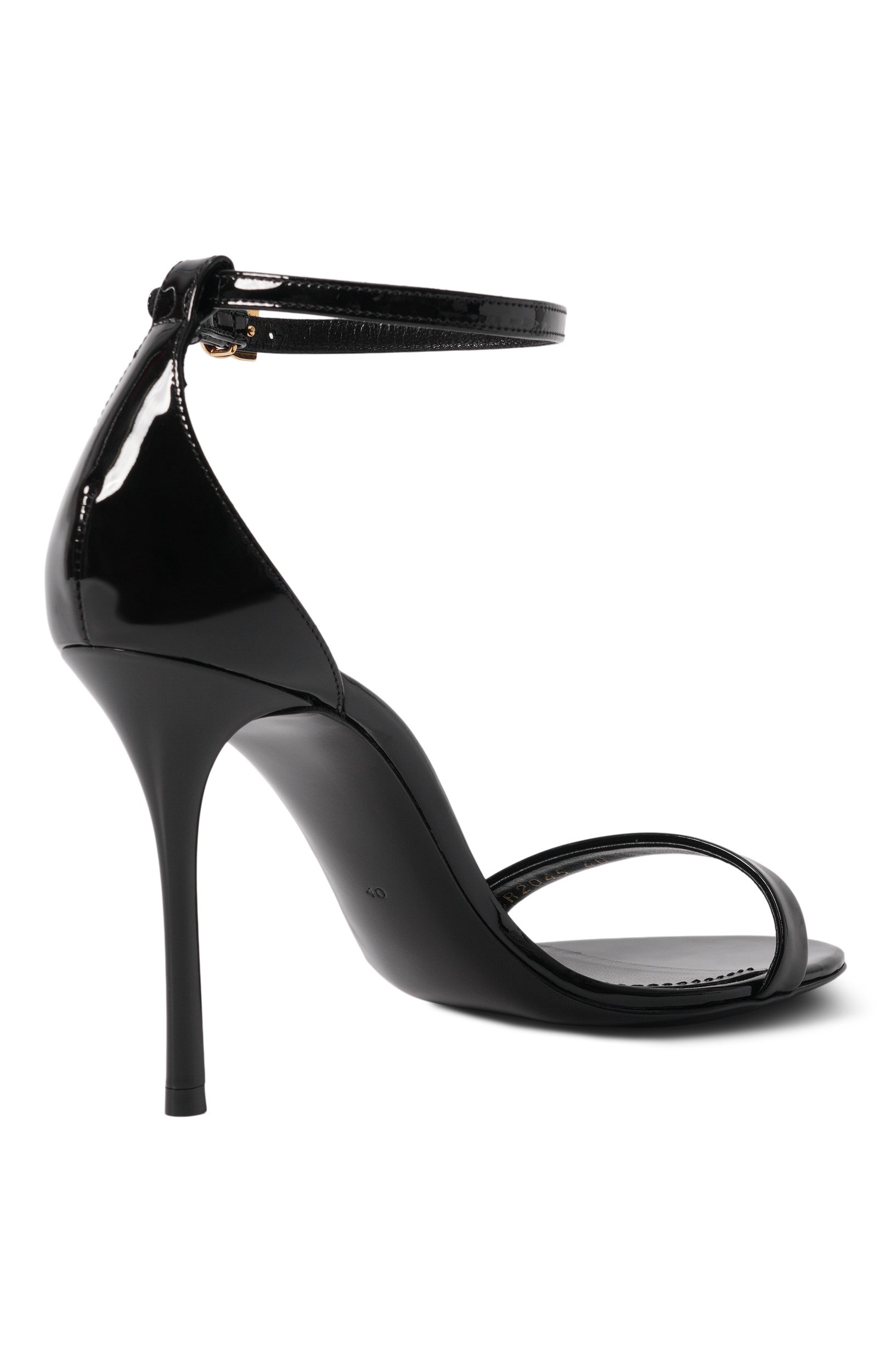 Лакированные босоножки keira 105 DOLCE & GABBANA, арт. CR2045/A1471, фото 5